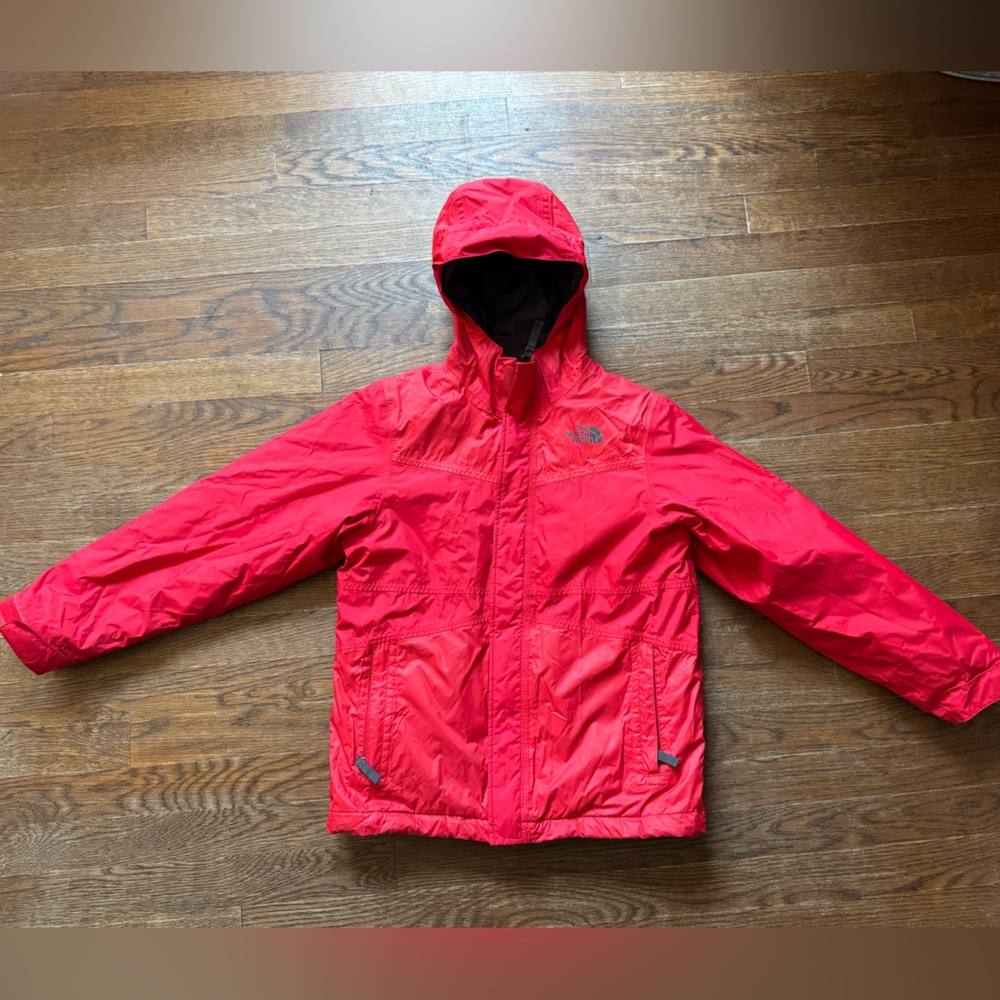 The North Face boys 3 in 1 winter jacket